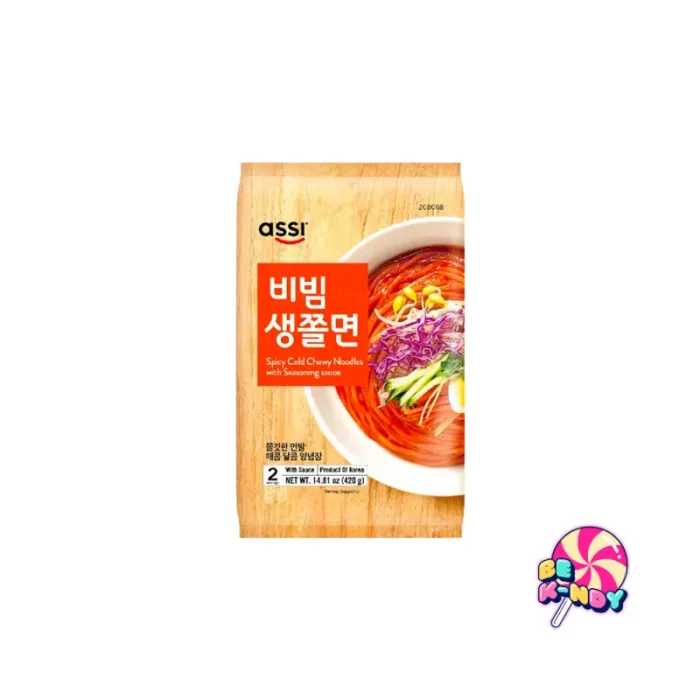 ASSI NOODLE BIBIM SENGJJOLMYUN 420G X 12