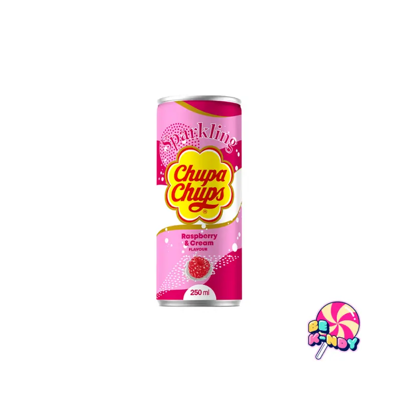 BEBIDA CHUPA CHUPS SPARKLING DE FRAMBUESA Y CREMA