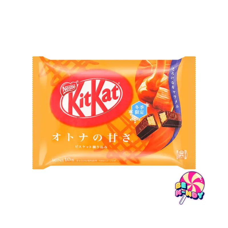 BOLSA KIT KAT MINI CHOCO CARAMEL 70,8G (10U)