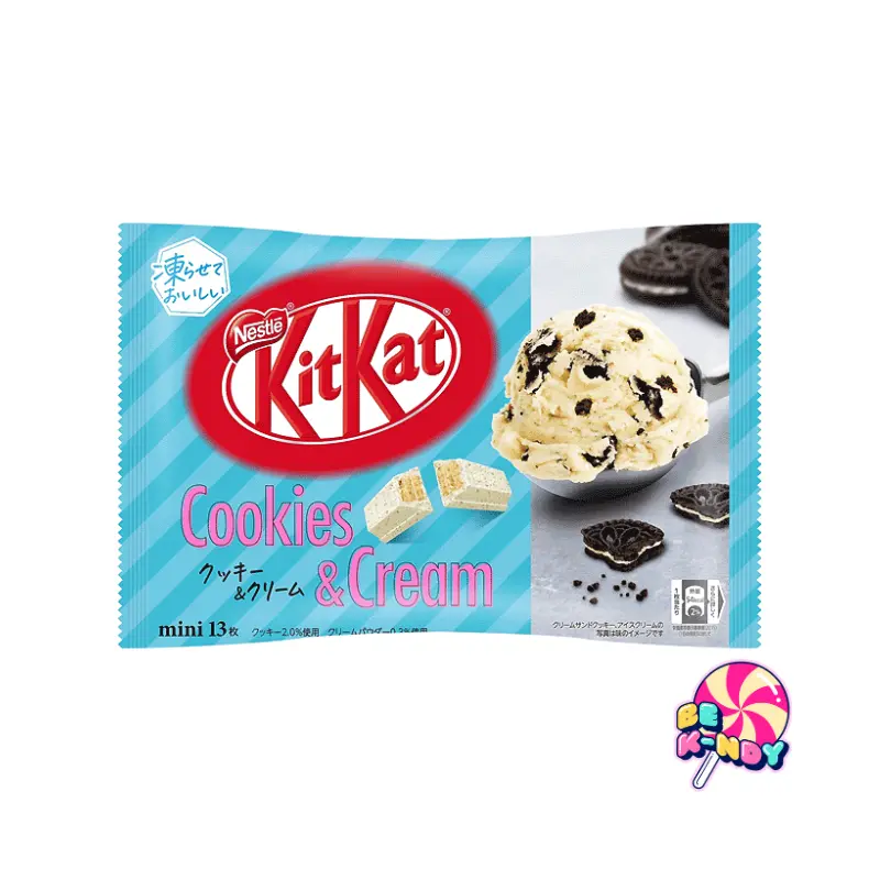 BOLSA KIT KAT MINI COOKIE & CREAM 118,8G (13U)