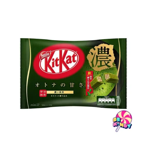 BOLSA KIT KAT MINI RICH MATCHA 124,3G (11U)