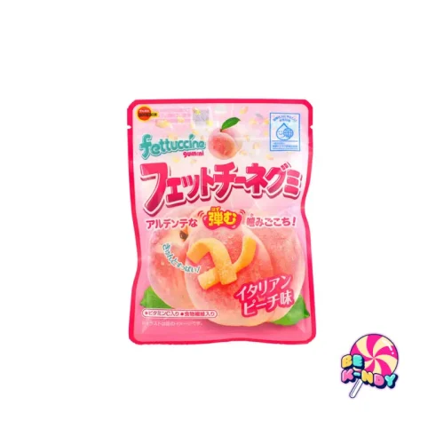 BOURBONBR FETTUCCINE GUMMI PEACH FL 50G