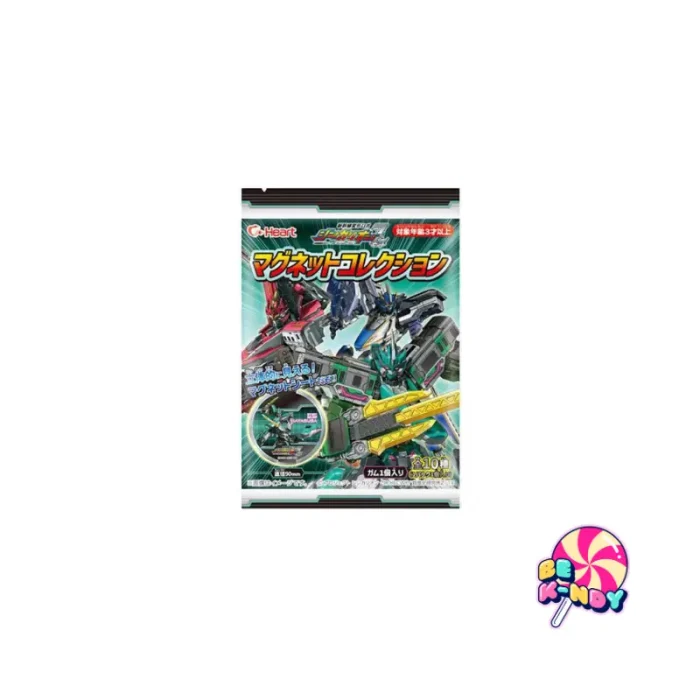 CHICLE CON COLECCIÓN DE IMANES DE SHINKALION Z