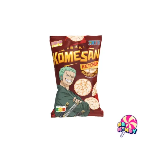 CHIPS DE ARROZ SABOR KETCHUP KOMESAN 60G
