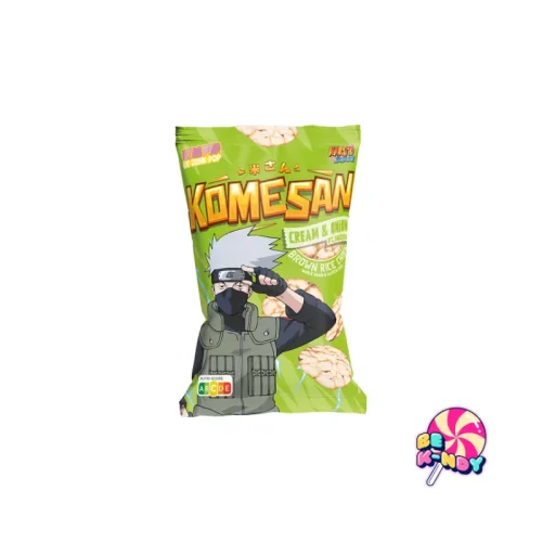 CHIPS DE ARROZ SABOR ONION&CREAM KOMESAN 24/60G