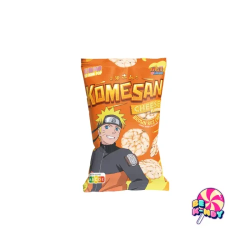 CHIPS DE ARROZ SABOR QUESO KOMESAN 60G