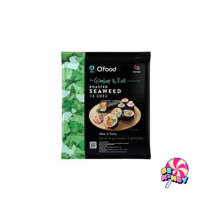 CJW ALGAS PARA KIMBAP (NORI), 10 HOJAS 20G X 64