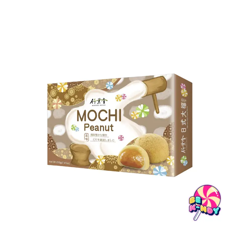 DAIFUKU MOCHI CACAHUETE BAMBOO HOUSE 210G - Imagen 2