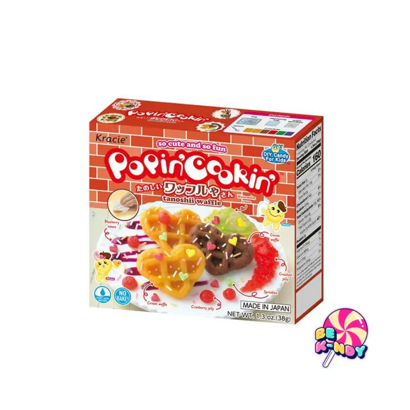 DIY KIT WAFFLE DE CORAZONES POPINCOOKIN 35G