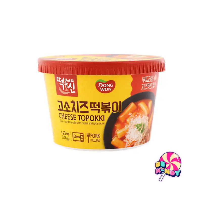 DONGWON CUP TEOKPOKY CHEESE 120G