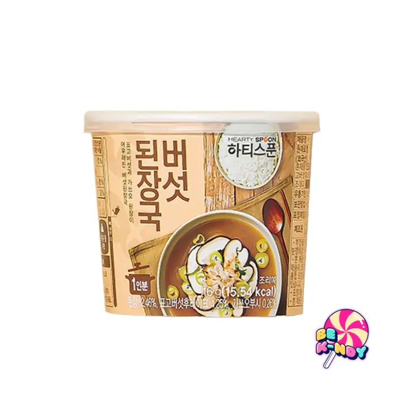 HEARTY SPOON CUP SOPA DE DEONJANG CON SETA 16G