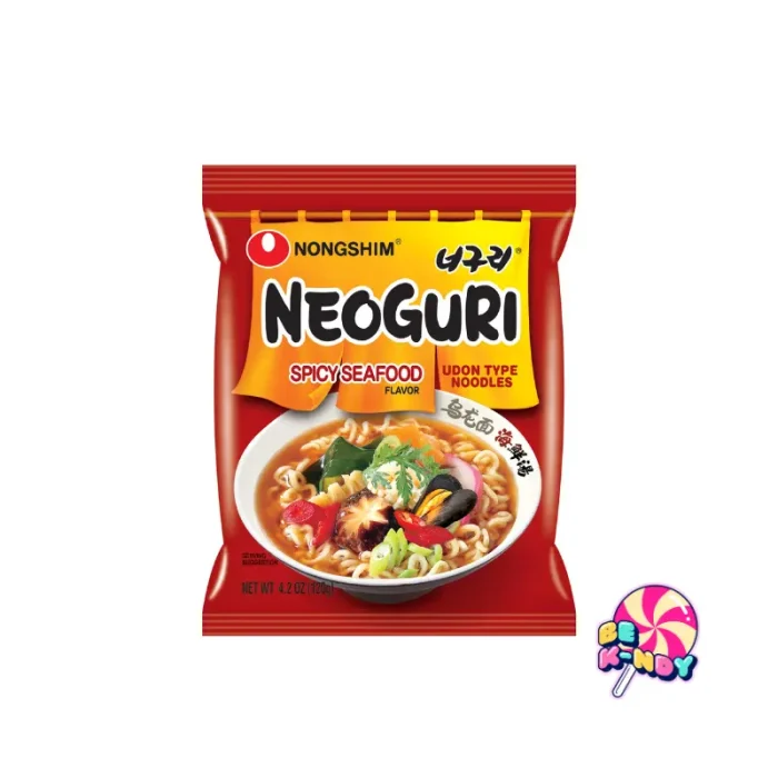 INSTANT NOODLES NEOGURI SEAFOOD SPICY, 20 X 120 G