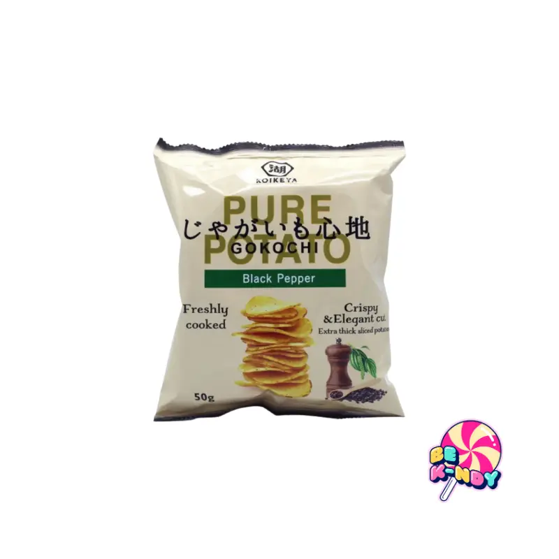 KOIKEYA CHIPS BLACK PEPPER GOKOCHI 50G
