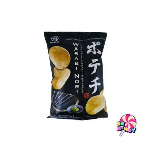 KOIKEYA CHIPS WASABI NORI 12 X 100 G