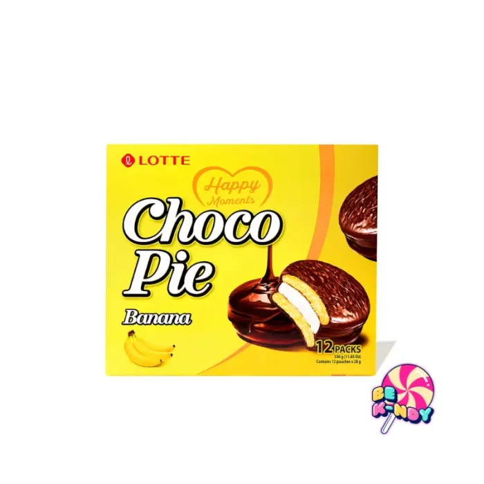 LOTTE CHOCOPIE BANANA 12-PACK 8X(12X28G)