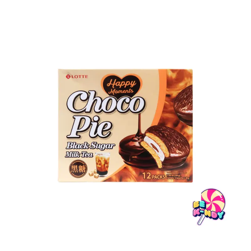 LOTTE CHOCOPIE MILK TEA 12U (12X28G)