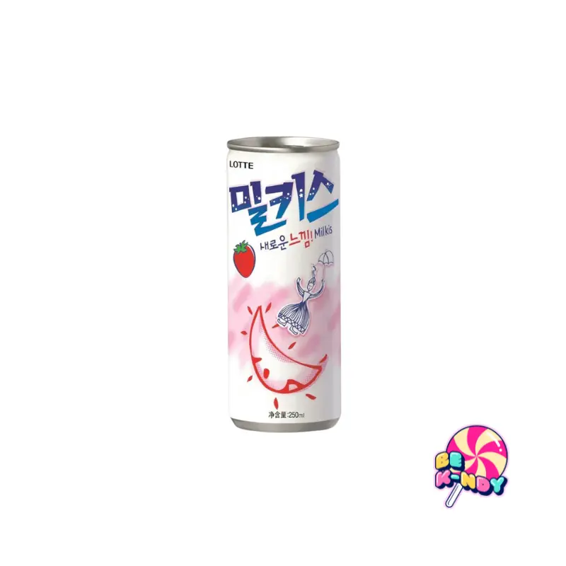 LOTTE MILKIS LATA FRESA 250ML X 30