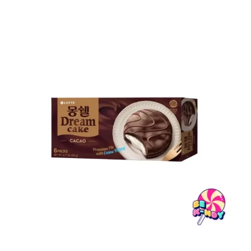 LOTTE MONCHER CACAO CAKE 204G(34G X 6EA) X 16