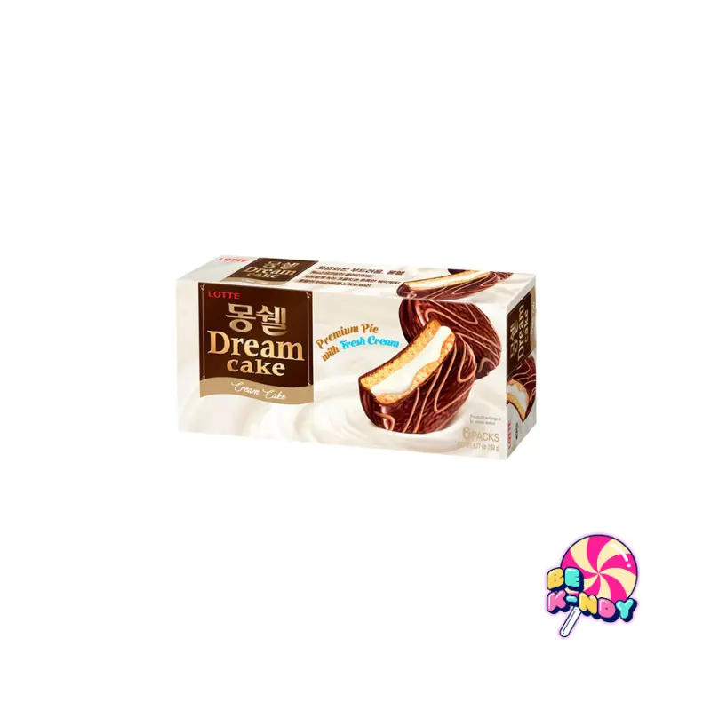 LOTTE MONCHER CREAM CAKE 204G(34G X 6EA) X 16 - Imagen 2