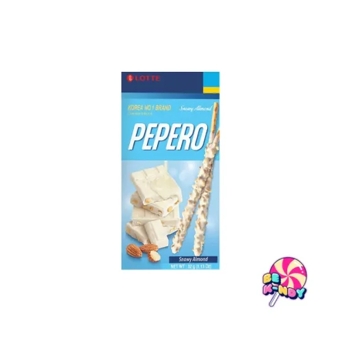 LOTTE PEPERO SNOWY ALMOND 40P*32G
