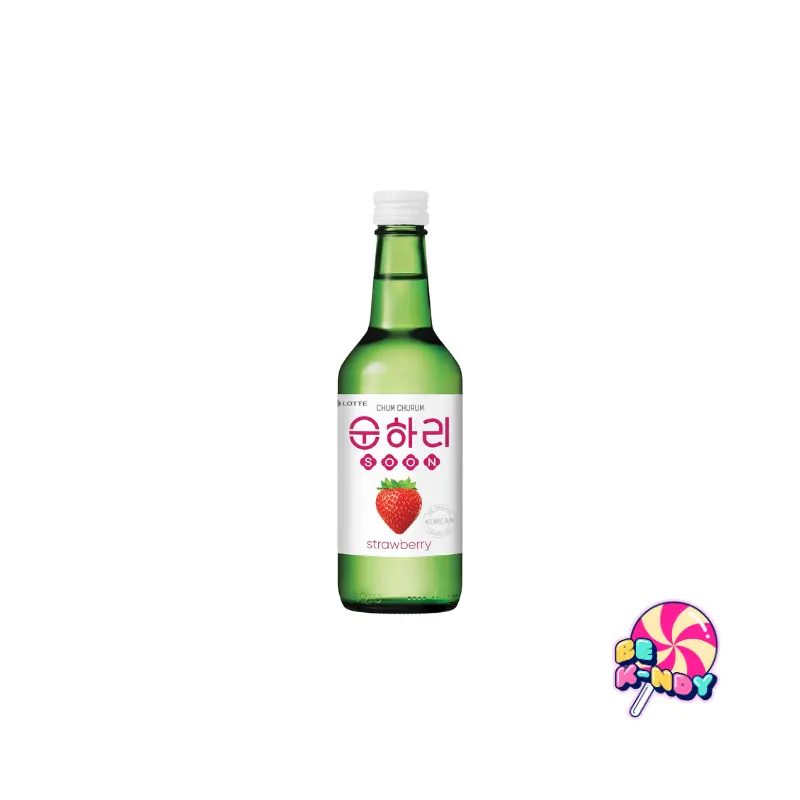 LOTTE SOJU SOONHARI  12% FRESA 350ML