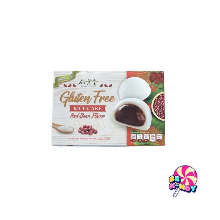 MOCHI SABOR ADZUKI SIN GLUTEN BAMBOO 210G
