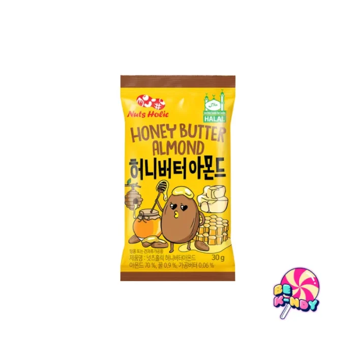 NUTSHOLIC ALMOND HONEY BUTTER FL 20X(8X30G)