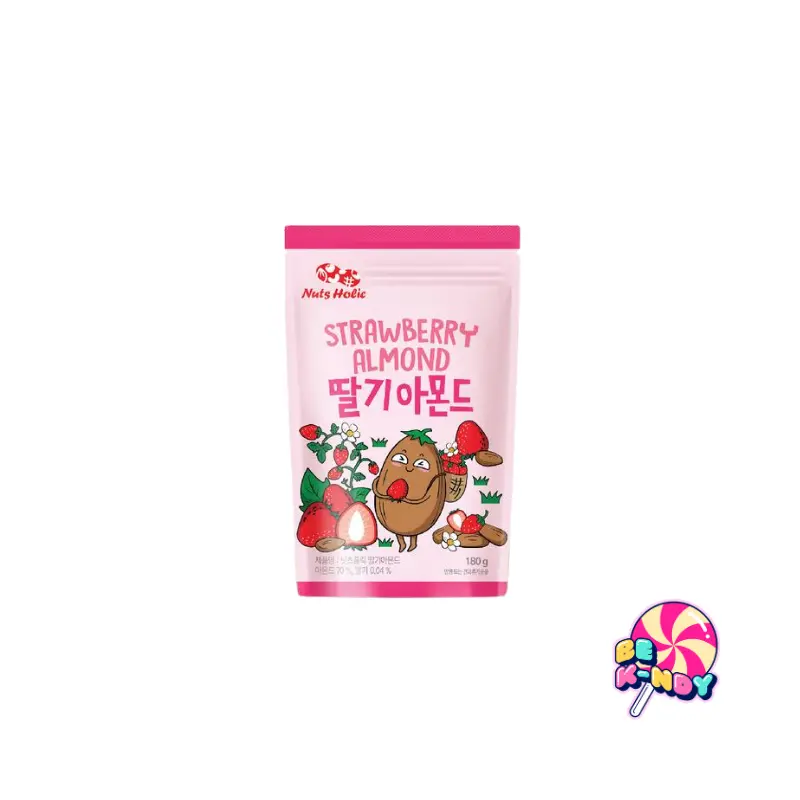 NUTSHOLIC ALMOND STRAWBERRY FL 180G