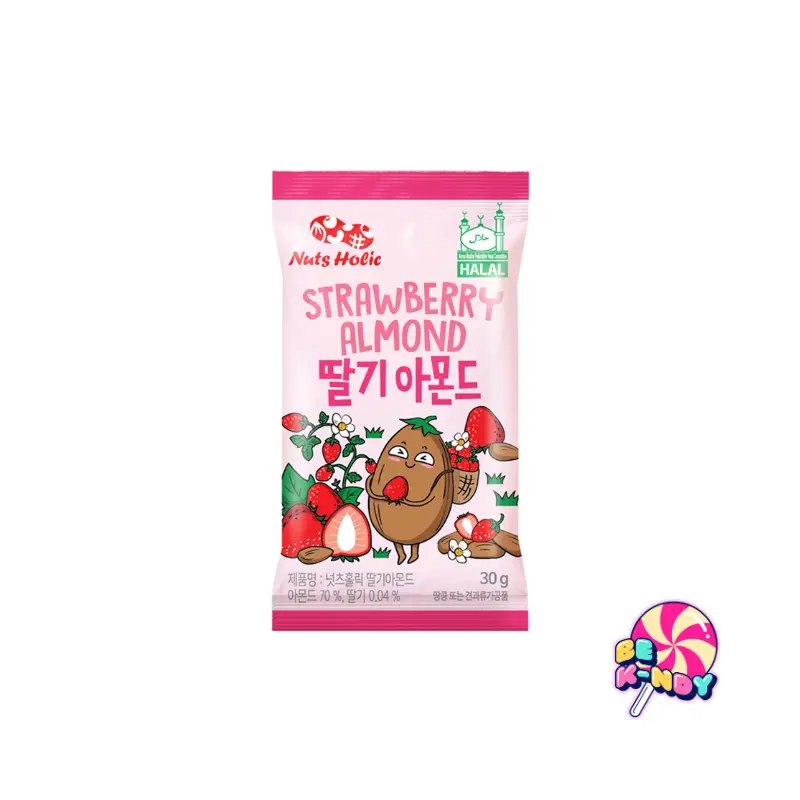 NUTSHOLIC ALMOND STRAWBERRY FL 30G