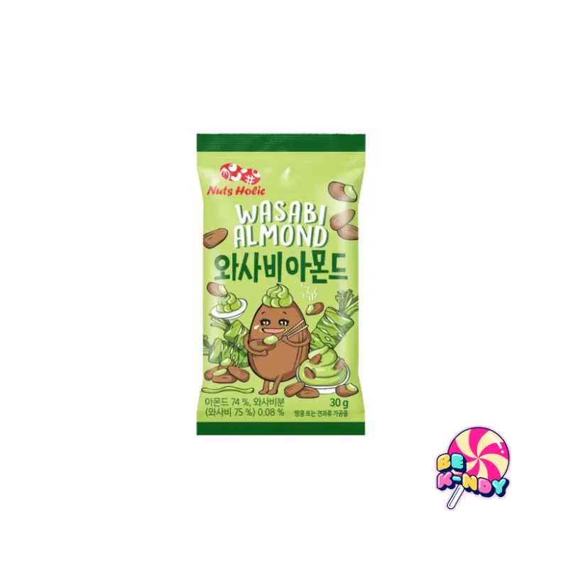 NUTSHOLIC ALMOND WASABI FL 180G
