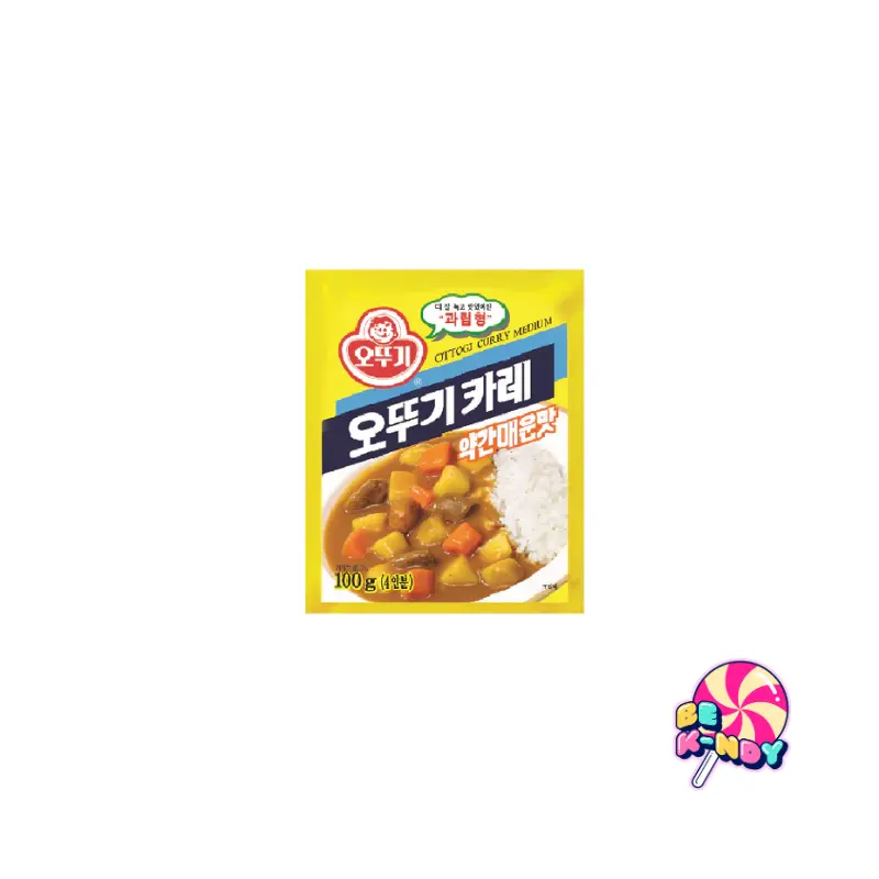 OTTOGI CURRY MEDIUM HOT 100G X 40