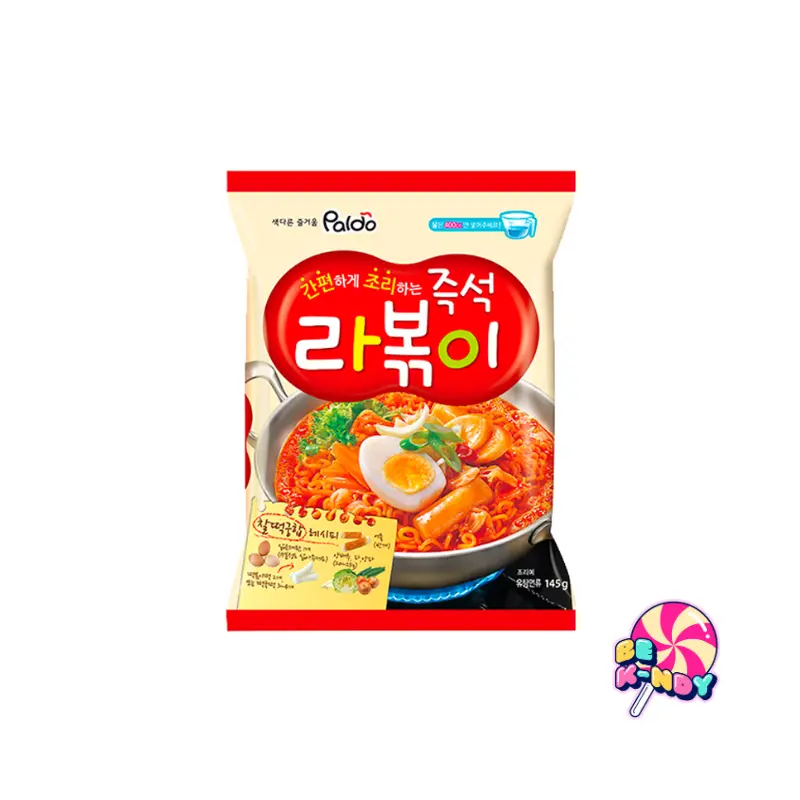 PALDO RAMEN RABOKKI (145G X 4) X 4 UNIDAD