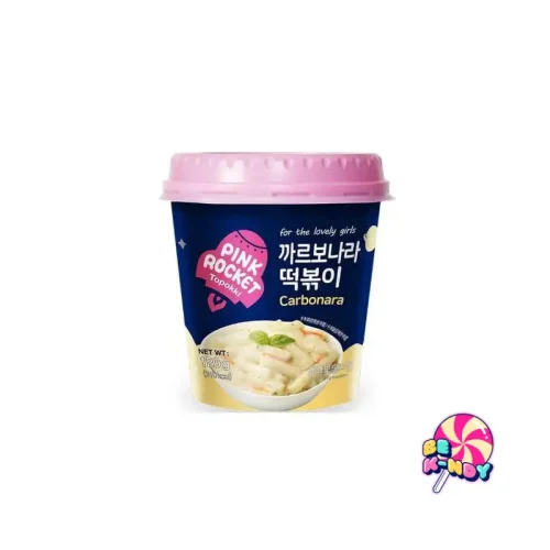 PINK POCKET RICECAKE CUP CARBONARA 30X120G