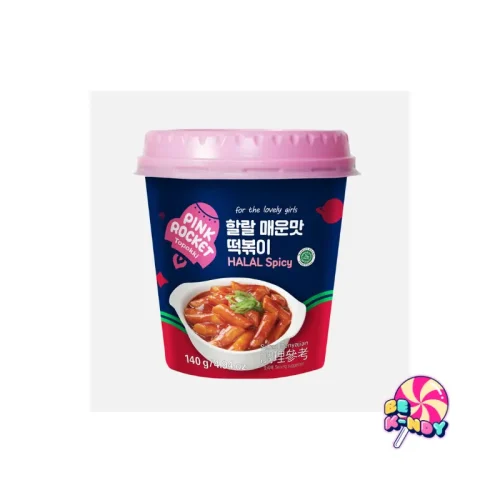 PINK POCKET RICECAKE CUP HALAL PICANTE 30X120G