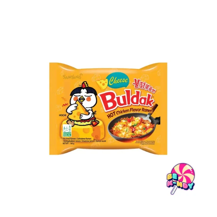 SAMYANG BULDAK RAMEN CHEESE 140G UNIDAD - Imagen 2