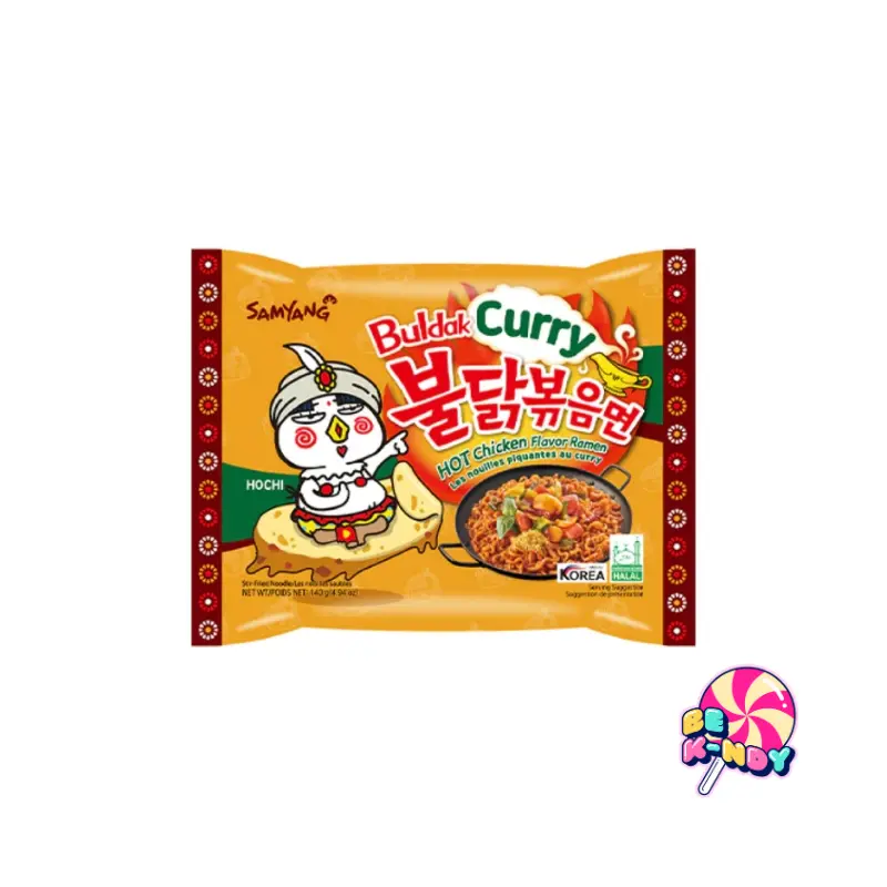 SAMYANG BULDAK RAMEN CURRY 135G UNIDAD - Imagen 2