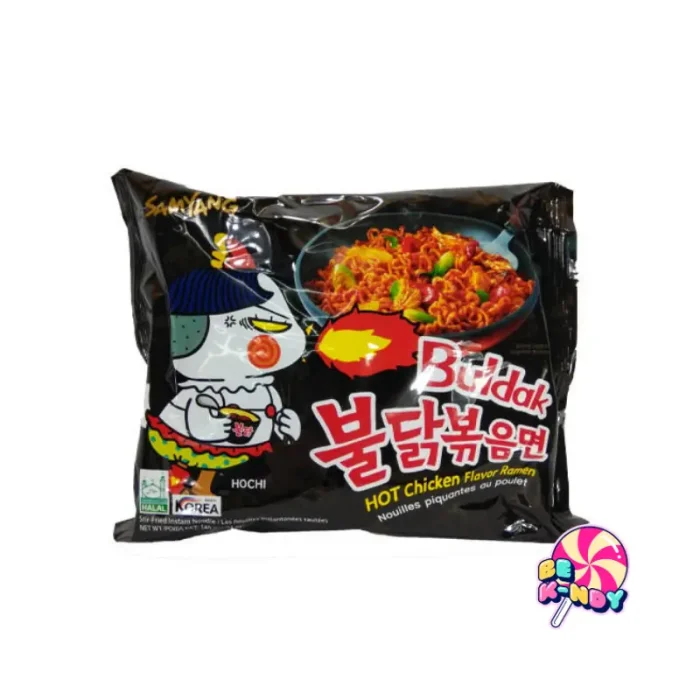 SAMYANG BULDAK RAMEN SPICY BLACK 140G UNIDAD