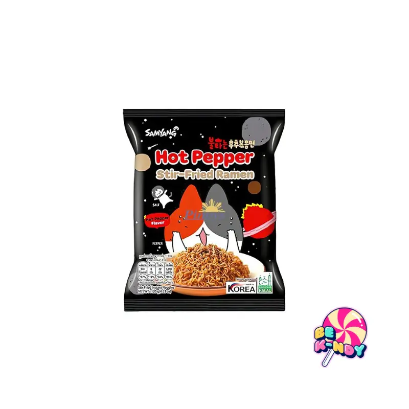 SAMYANG HOT PEPPER STIR FRIED RAMEN 120G