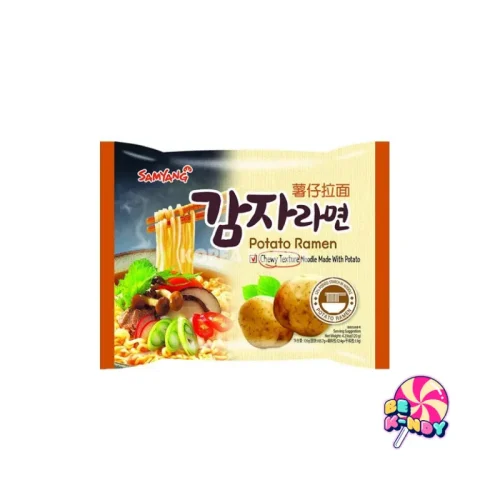 SAMYANG PATATA RAMEN MULTI (120G X 5) X 8 UNIDAD