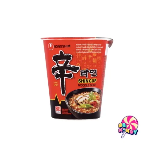 SHIN RAMEN CUP SPICY 68G X 12