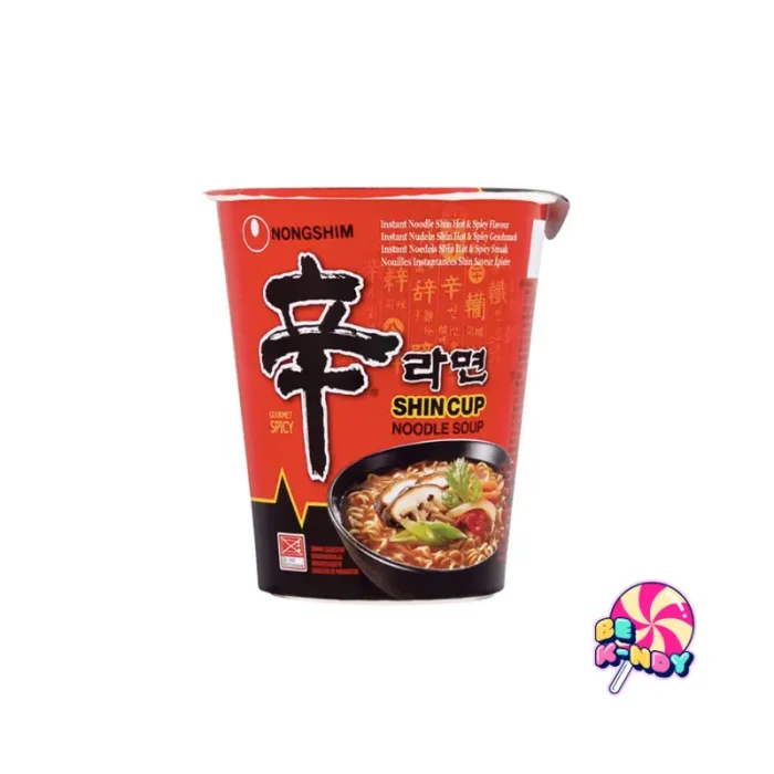 SHIN RAMEN CUP SPICY 68G X 12