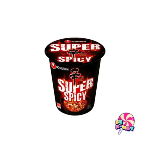 SHIN RAMEN CUP SUPER SPICY 68G X 12