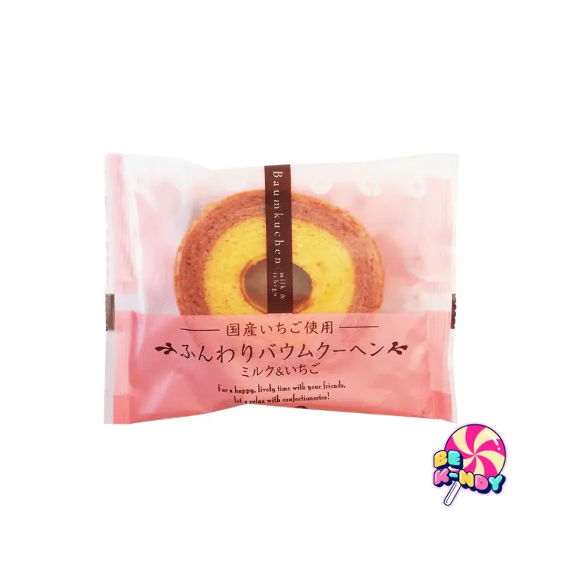 TAIYO BAMKUCHEN MINI STRAWBERRY MILK FL 60G