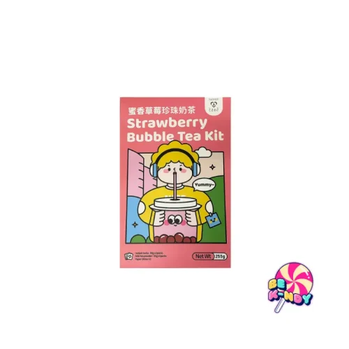 TOKIMEKI BUBBLE TEA KIT STRAWBERRY 255G