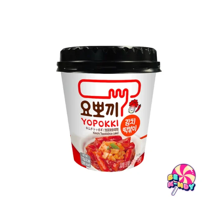 YOPOKKI RICECAKE CUP KIMCHI 115G