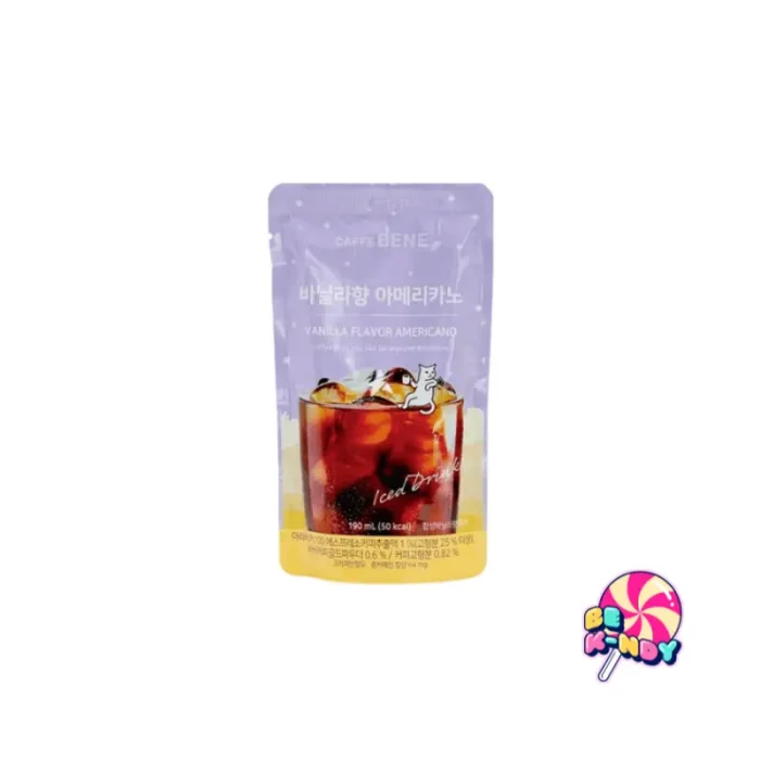 CAFFE BENE - CAFE AMERICANO VAINILLA 190ML