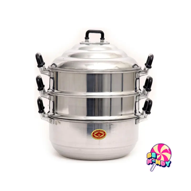 DIAMOND ALUMINIUM STEAMER 36CM 1PCS