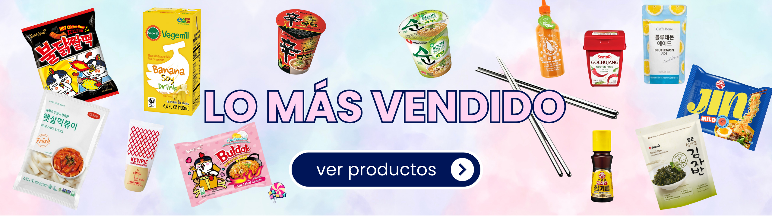 lo mas vendido tienda coreana