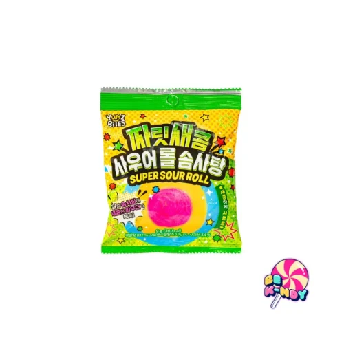 NAMU INTEL SUPER SOUR ROLL COTTON CANDY (8G X10)X6