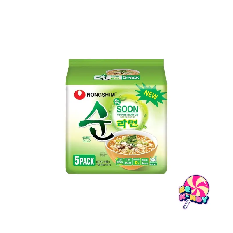 NONGSHIM SOON VEGGIE MULTI 8X(5X112G)